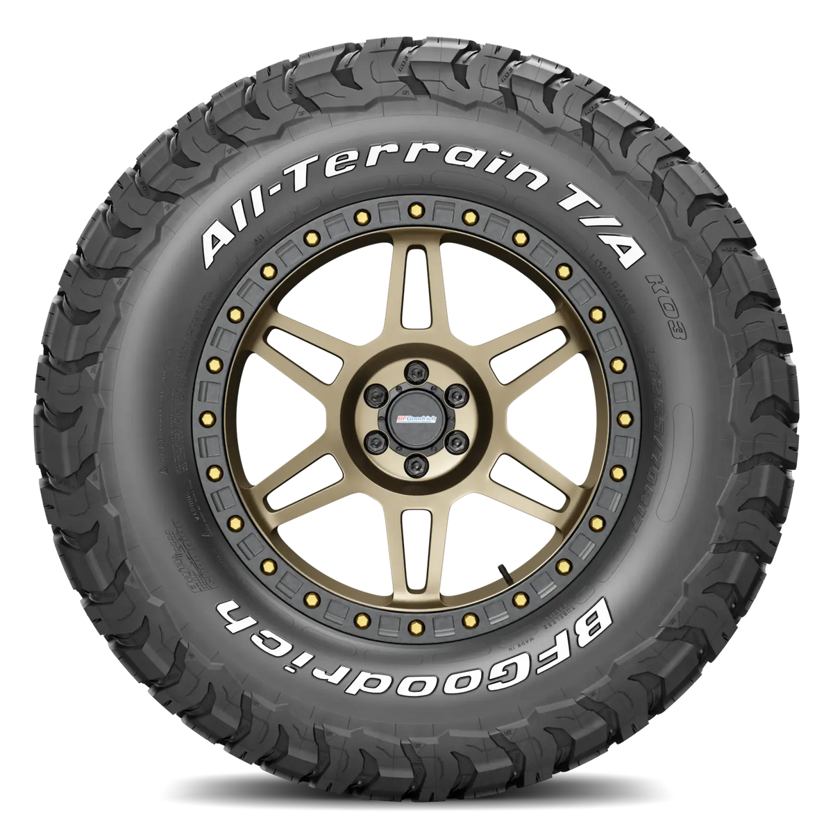 LT265/70R17 118S LRLRD BFGOODRICH LRD () BF ALL-TERRAIN T/A KO3 - All-Season Tire