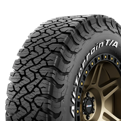 BFGoodrich All Terrain T/A KO3 tire — sidewall close-up