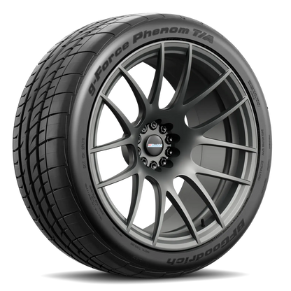 BFGoodrich G Force Phenom T/A tire — three-quarter view