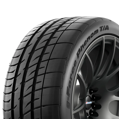 BFGoodrich G Force Phenom T/A tire — sidewall close-up