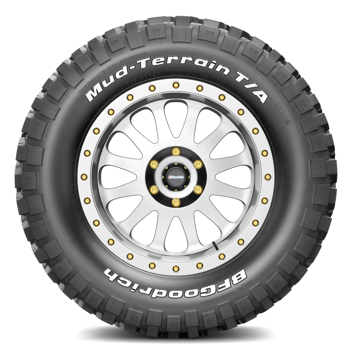 LT38X14.50R20 124P LRLRD BFGOODRICH LRD BF MUD-TERRAIN T/A KM2 BLACK - All-Season Tire