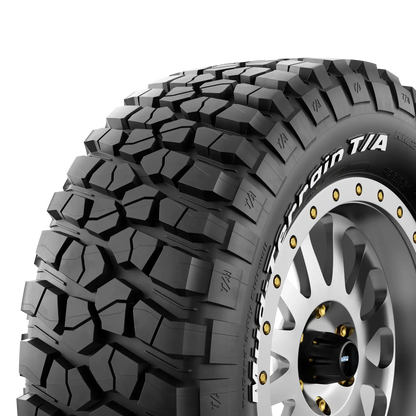 BFGoodrich Mud Terrain T/A KM2 tire — sidewall close-up