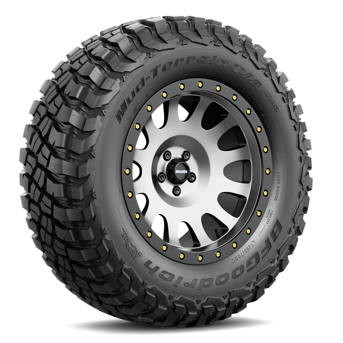 LT37X12.50R20 126Q LRE BFGOODRICH MUD-TERRAIN T/A KM3 BLACK - All-Season Tire