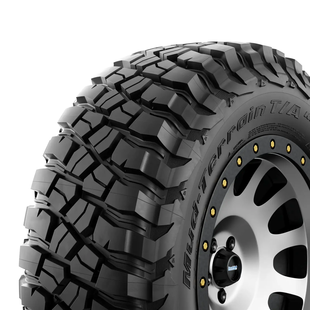 LT37X12.50R20 126Q LRE BFGOODRICH MUD-TERRAIN T/A KM3 BLACK - All-Season Tire