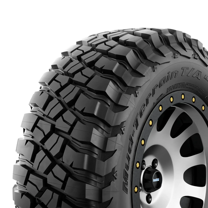 BFGoodrich Mud Terrain T/A KM3 tire — sidewall close-up