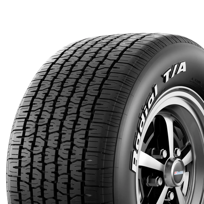 BFGoodrich Radial T/A tire — sidewall close-up