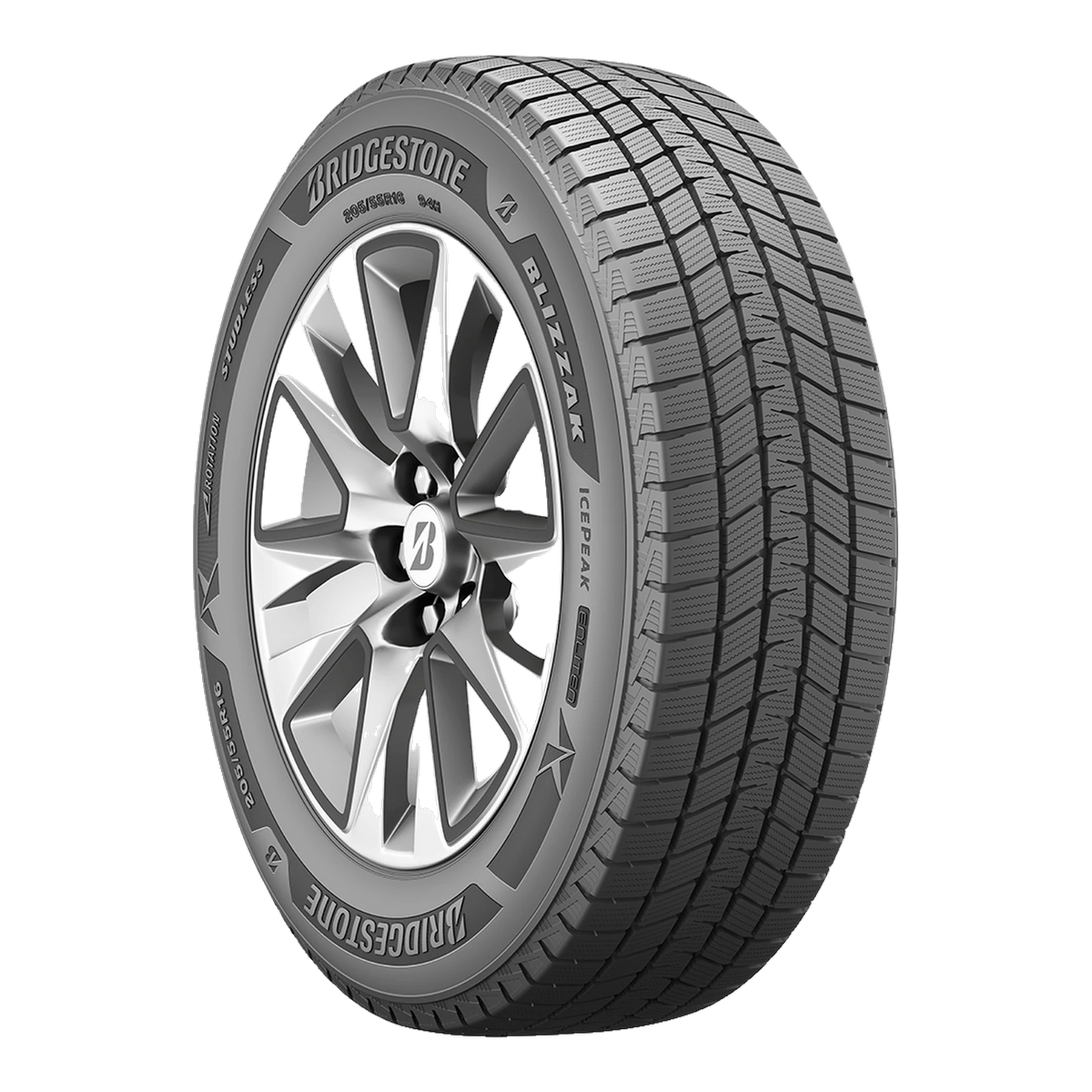 225/55R18 XL 102H LR2 BRIDGESTONE XL BLIZZAK ICEPEAK BL - Winter-Studless Tire