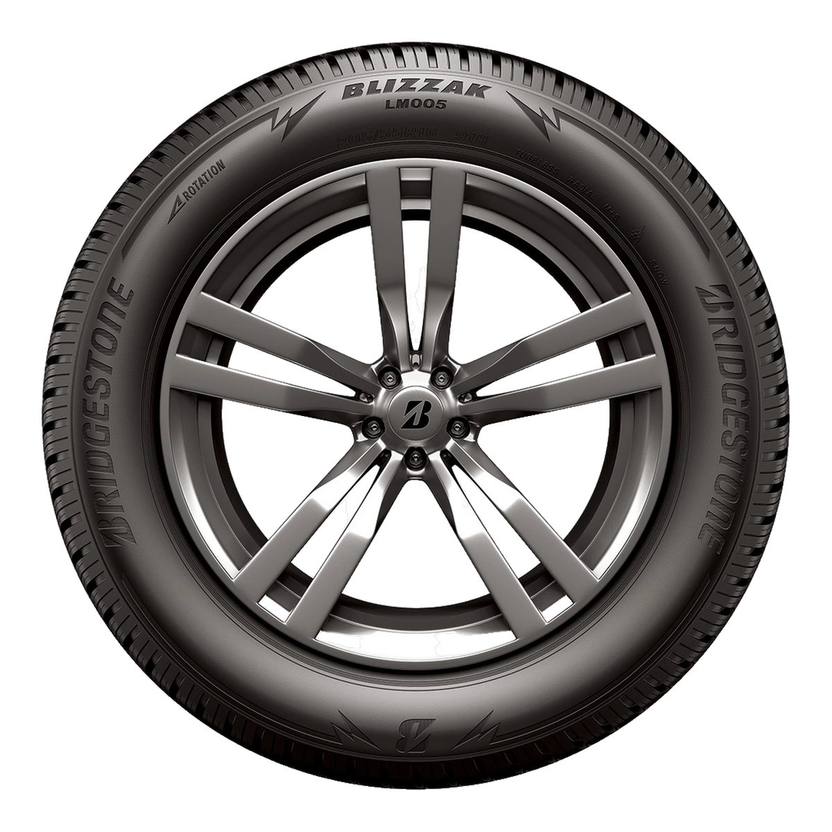 235/60R18 XL 107H LR2 BRIDGESTONE BLIZZAK LM005 BL - Winter-Studless Tire