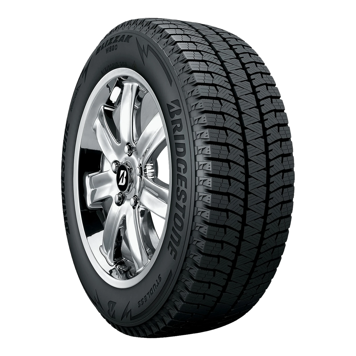 225/55R17 97H BRIDGESTONE BLIZZAK WS90 BL (TAKE-OFF) - Winter-Studless Tire