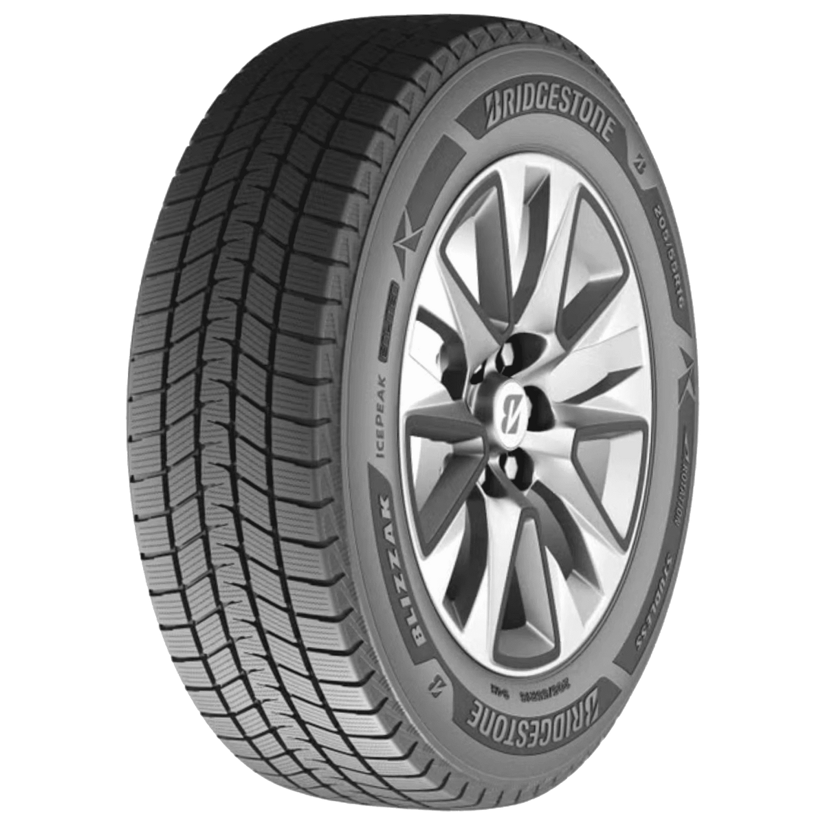 275/55R20 XL 117T LR2 BRIDGESTONE XL BLIZZAK ICEPEAK BL - Winter-Studless Tire