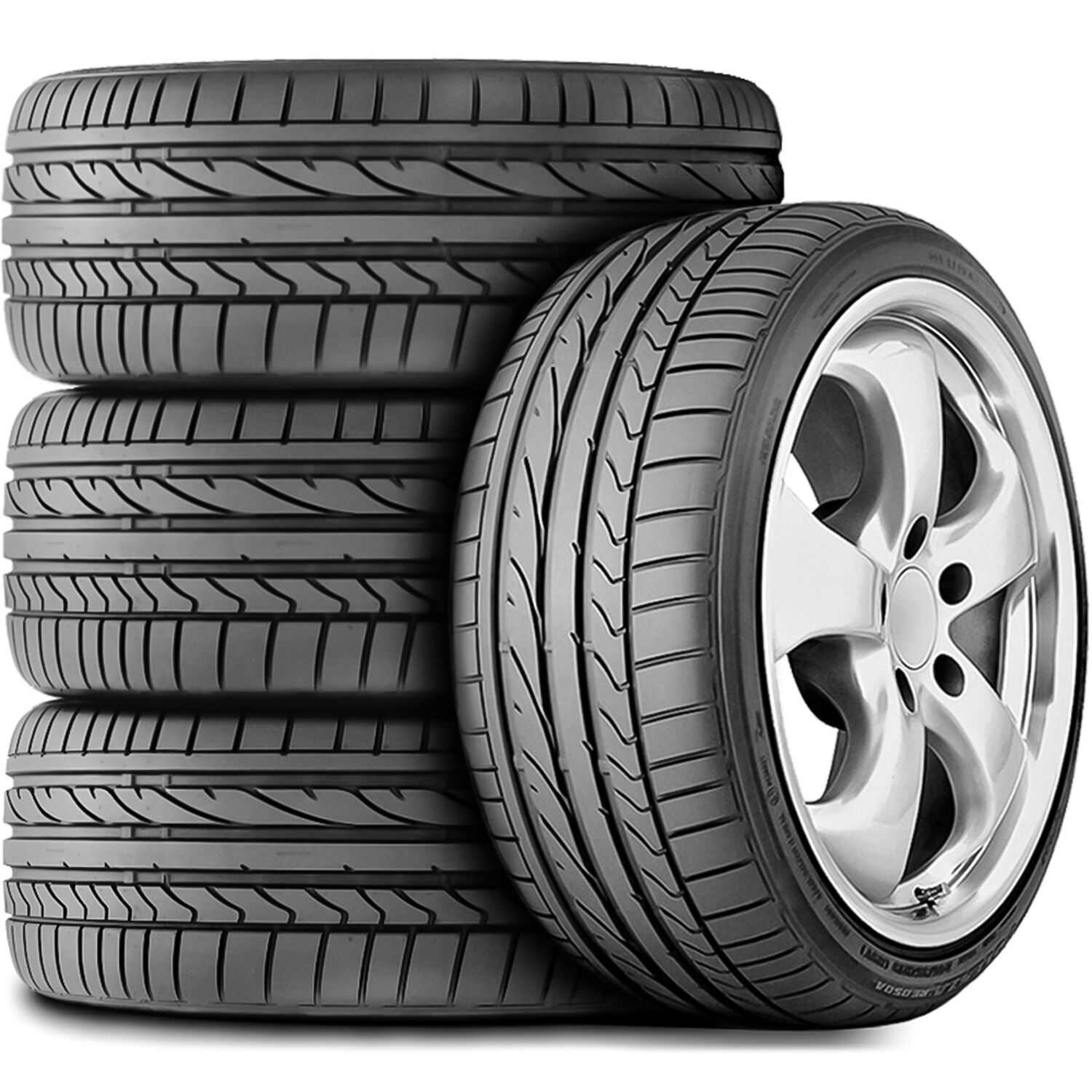 Bridgestone POTENZA RE050A (RFT) BLACK 245/40R19 tire