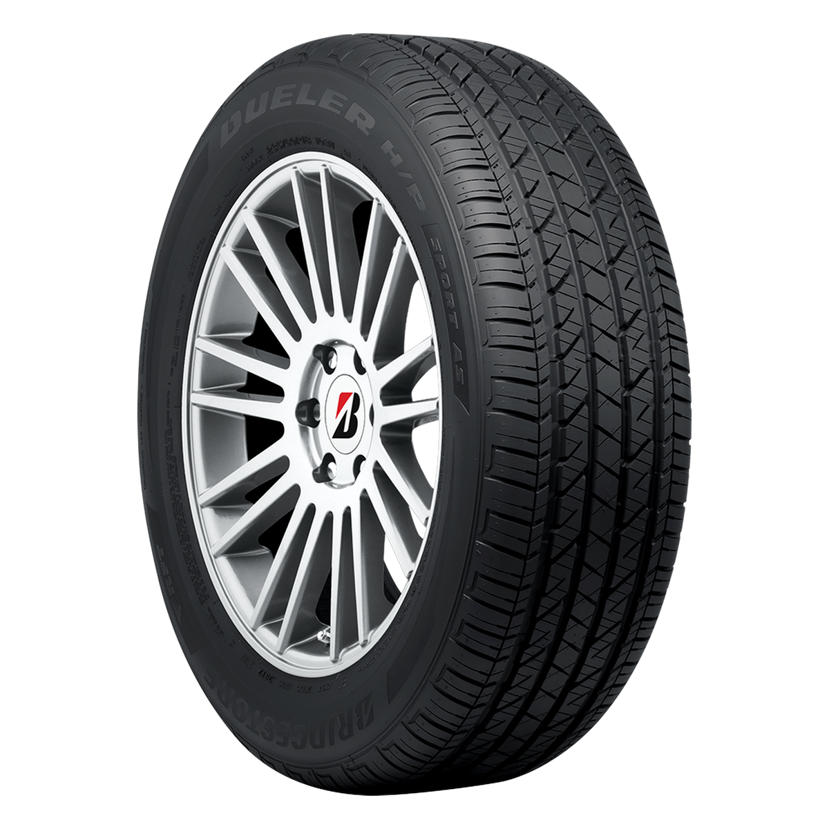 225/60R18 100H BRIDGESTONE DUELER H/P SPORT AS BLACK - All-Season Tire