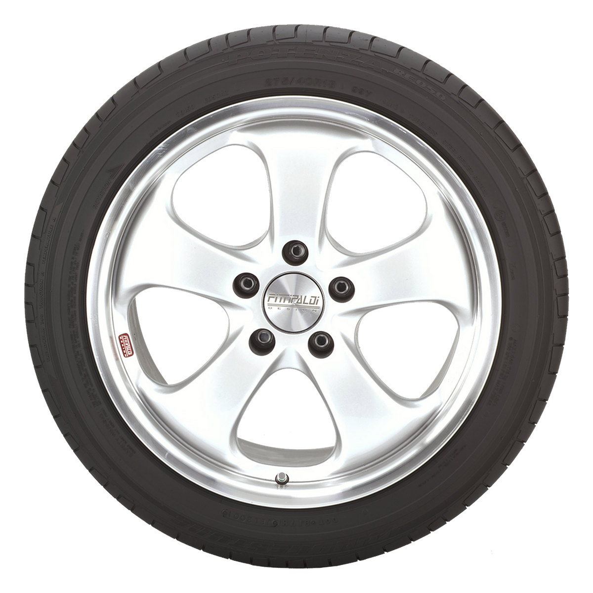 245/45R18 96W BRIDGESTONE POTENZA RE050A (RFT) BLACK - All-Season Tire