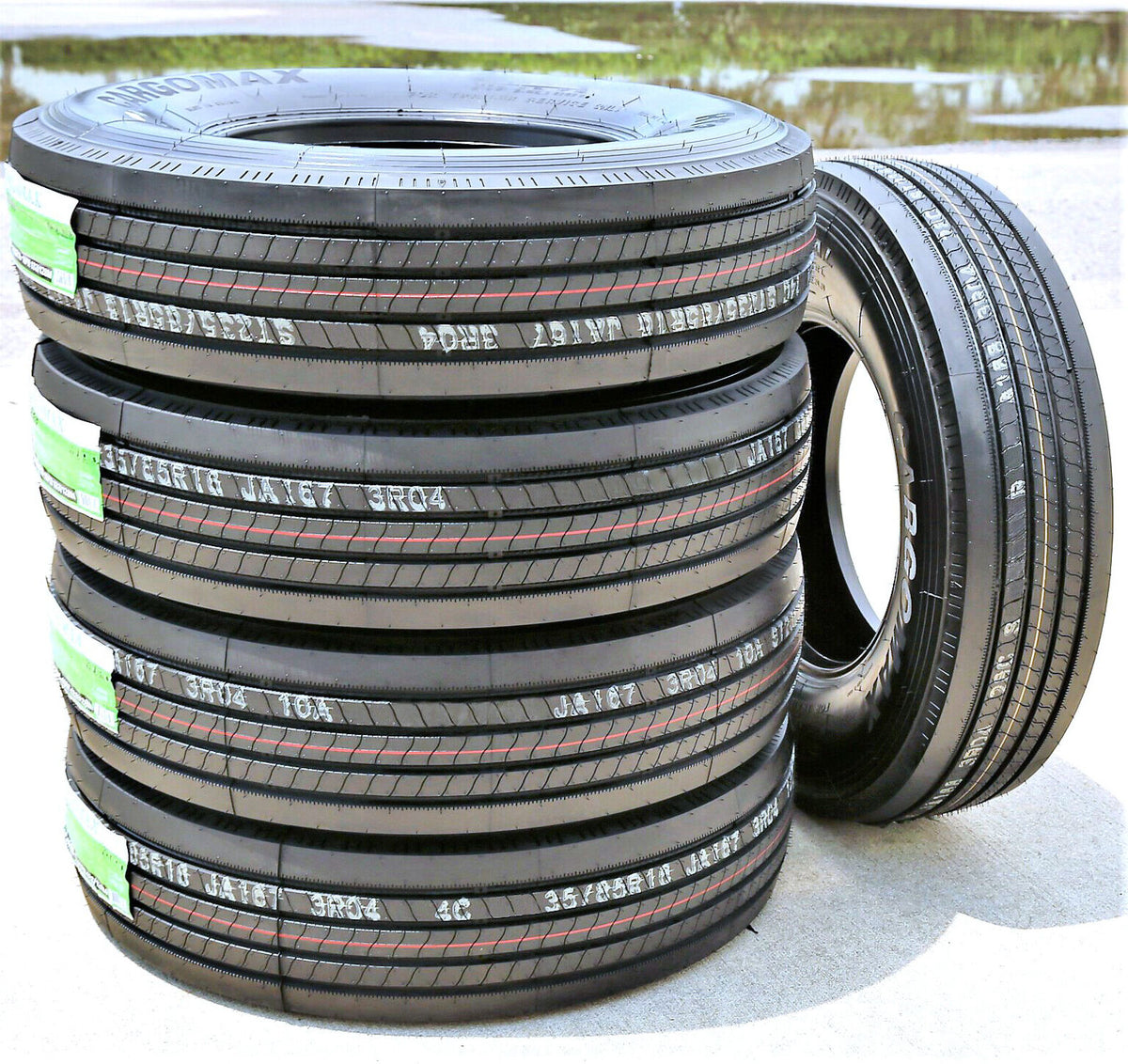 ST225/75R15 ODESSA LRG TL RT809 CEINTUR D'ACIER/STEEL BELTED CARGOMAX (CAP. 3190-S/2827-D) - All-Season Tire