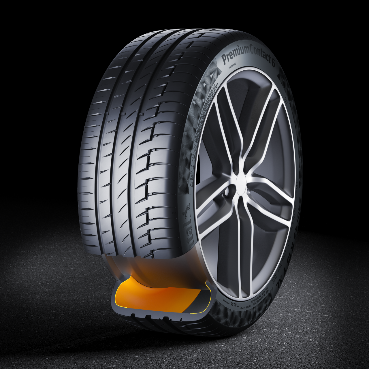 Continental XL ECOCONTACT 6 Q 255/40R21 tire
