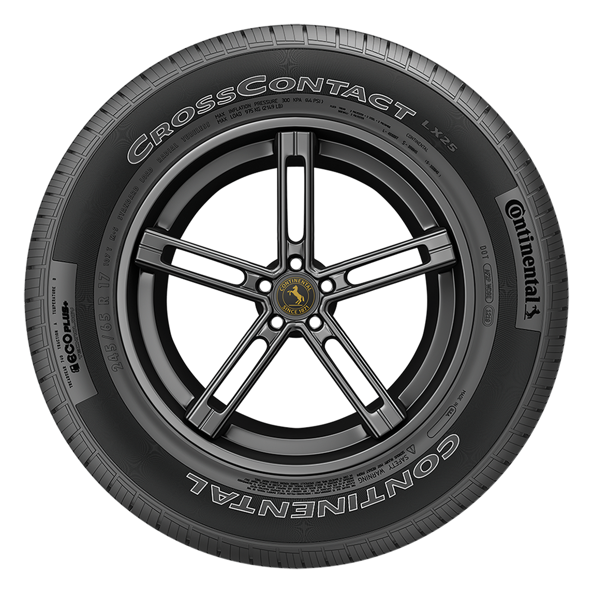 215/55R18 95H CONTINENTAL CROSSCONTACT LX25 - All-Season Tire