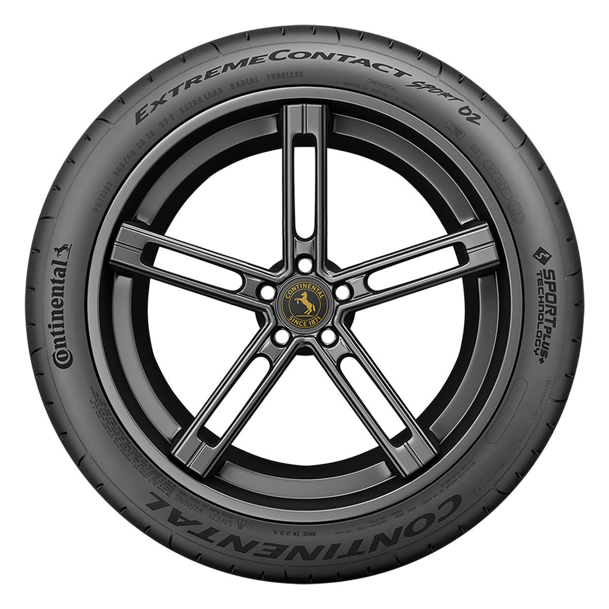 275/35R18 95Y CONTINENTAL EXTREMECONTACT SPORT 02 - All-Season Tire
