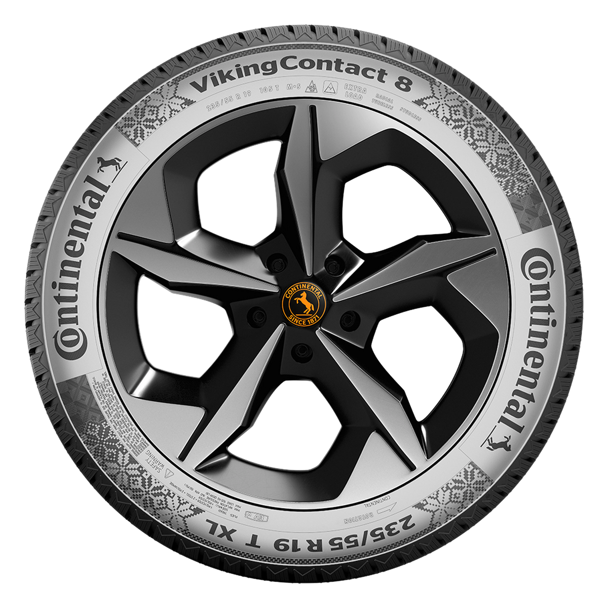 275/65R18 XL 116T LR2 CONTINENTAL VIKINGCONTACT 8 - Winter-Studless Tire