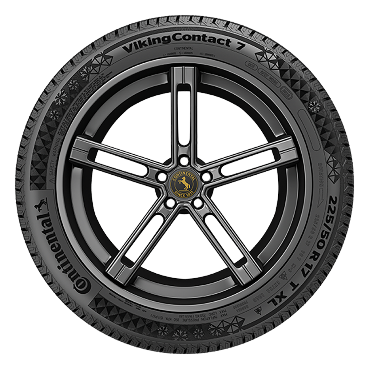 215/70R16 100T CONTINENTAL VIKINGCONTACT 7 - Winter-Studless Tire
