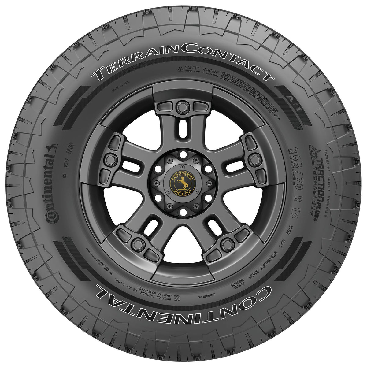 LT275/65R20 126S LRLRE CONTINENTAL LRE TERRAINCONTACT A/T - All-Season Tire