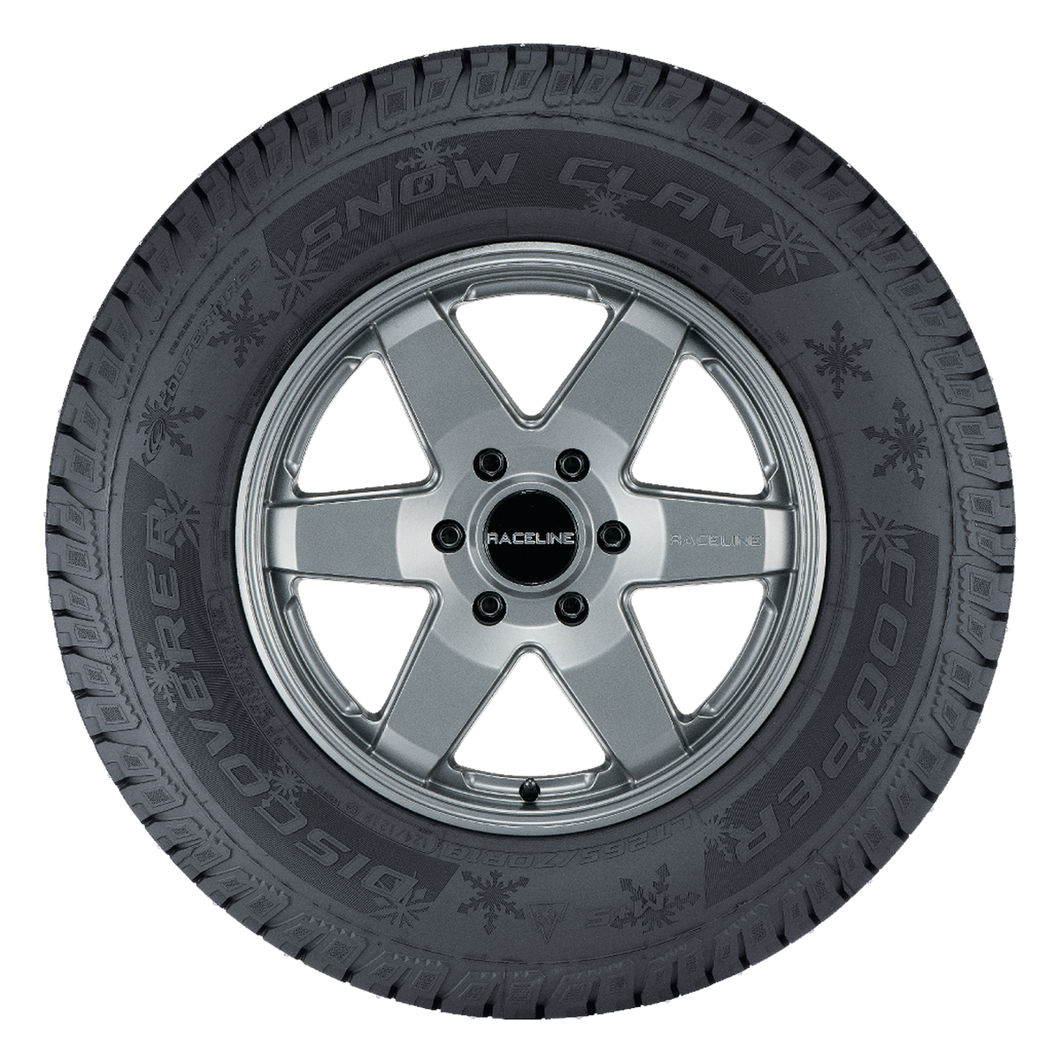 LT245/75R16 120R LRE COOPER DISCOVERER SNOW CLAW LT (STUDDED) - Winter-Studdable Tire
