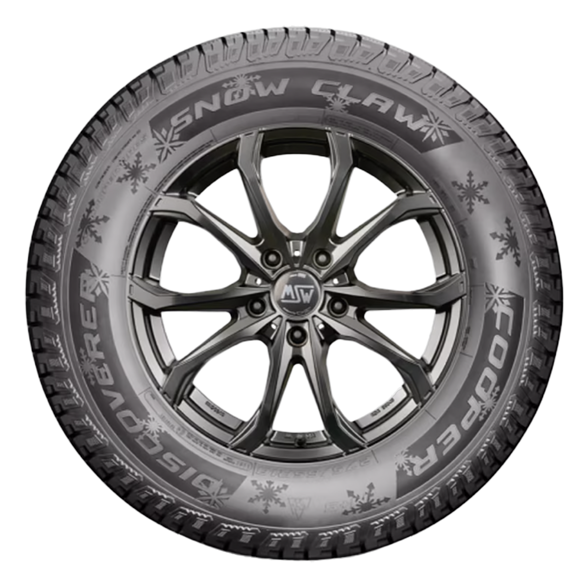 LT265/60R20 121R LRE COOPER DISCOVERER SNOW CLAW LT - Winter-Studdable Tire