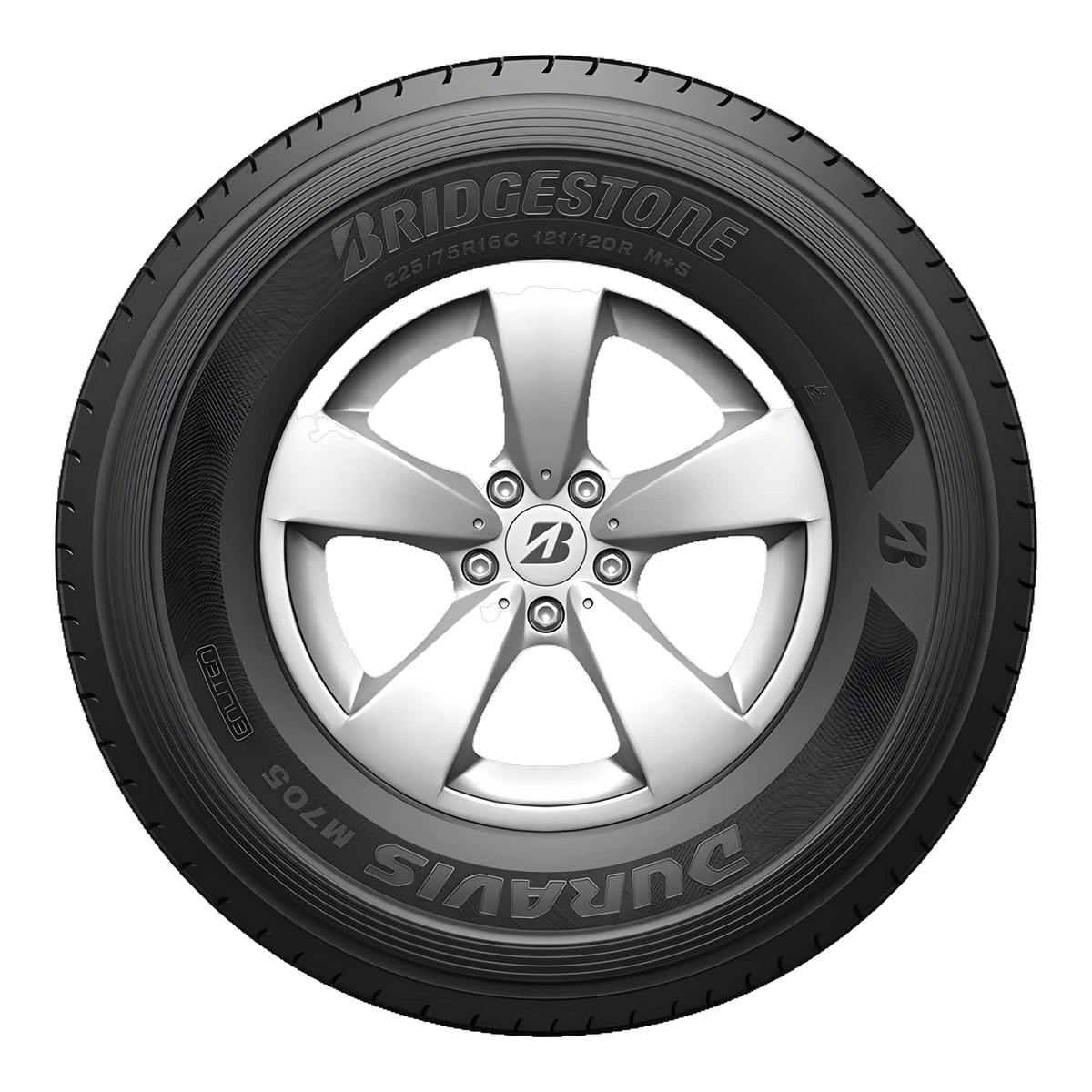LT245/75R17 121R LRE BRIDGESTONE DURAVIS M705 BL - All-Season Tire