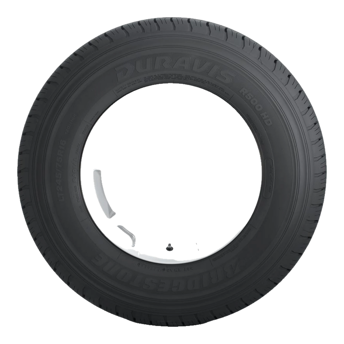 LT225/75R16 115R LRLRE BRIDGESTONE LRE DURAVIS R500 HD BLACK - All-Season Tire