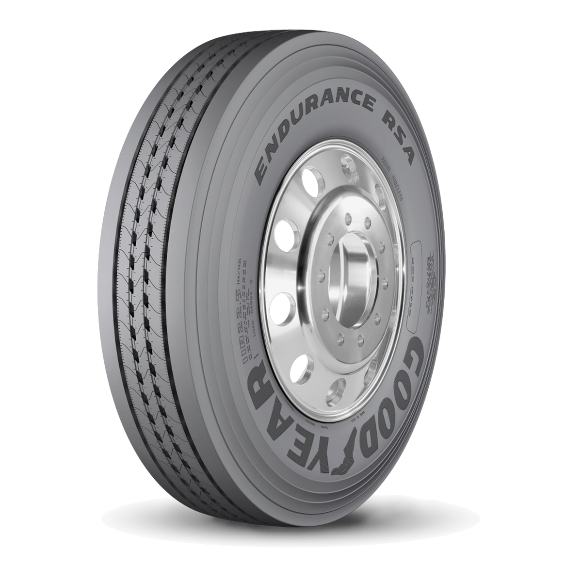 245/70R19.5 136M LRLRH GOODYEAR TL LRH ENDURANCE RSA - All-Season Tire