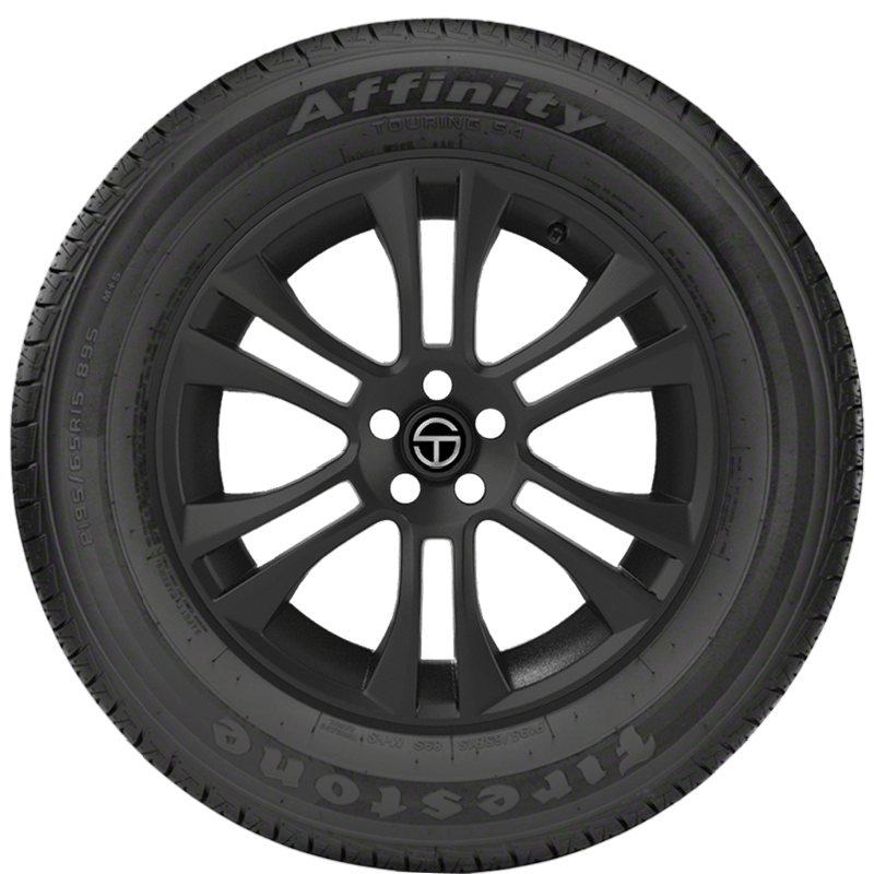 195/65R15 89H FIRESTONE AFFINITY TOURING S4 BLACK - All-Season Tire