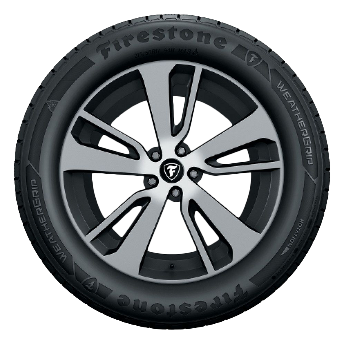 215/55R17 94V FIRESTONE WEATHERGRIP - All-Weather Tire