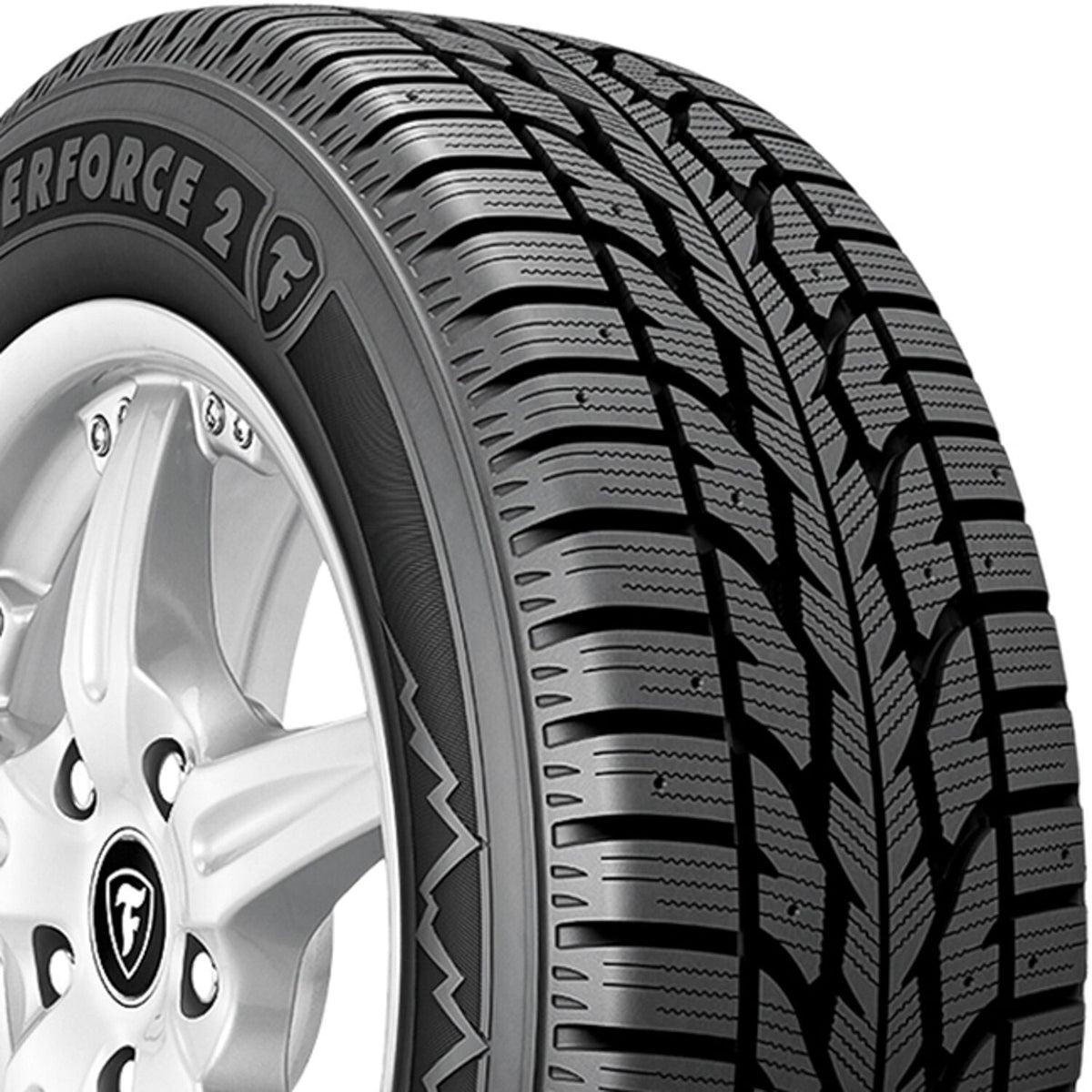 LT255/75R17 111R LRC FIRESTONE WINTERFORCE LT BW - Winter-Studdable Tire