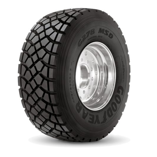 425/65R22.5 GOODYEAR LRL G278 MSD TL NOIR - All-Season Tire
