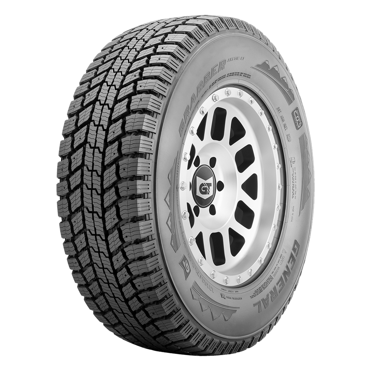 LT245/70R17 119R LRE GENERAL GRABBER ARCTIC LT - Winter-Studdable Tire