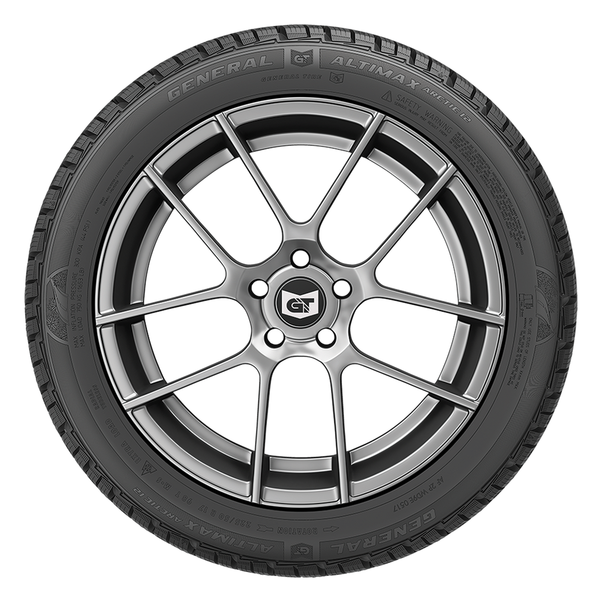 185/65R15 XL 92T LR2 GENERAL ALTIMAX ARCTIC 12 - Winter-Studdable Tire
