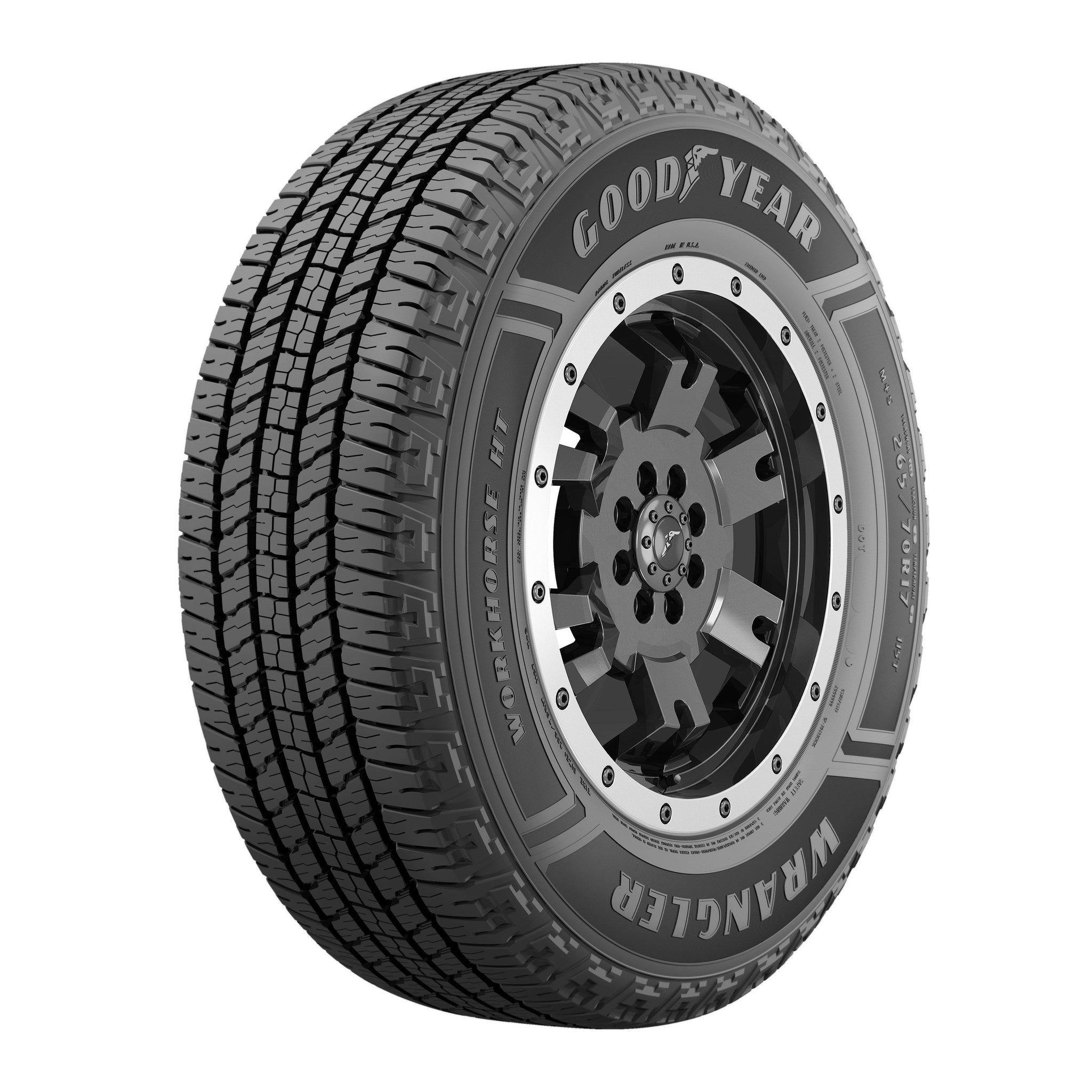 LT235/80R17 120R LRE GOODYEAR 120/R BSL WRANGLER WORKHORSE HT - All-Season Tire