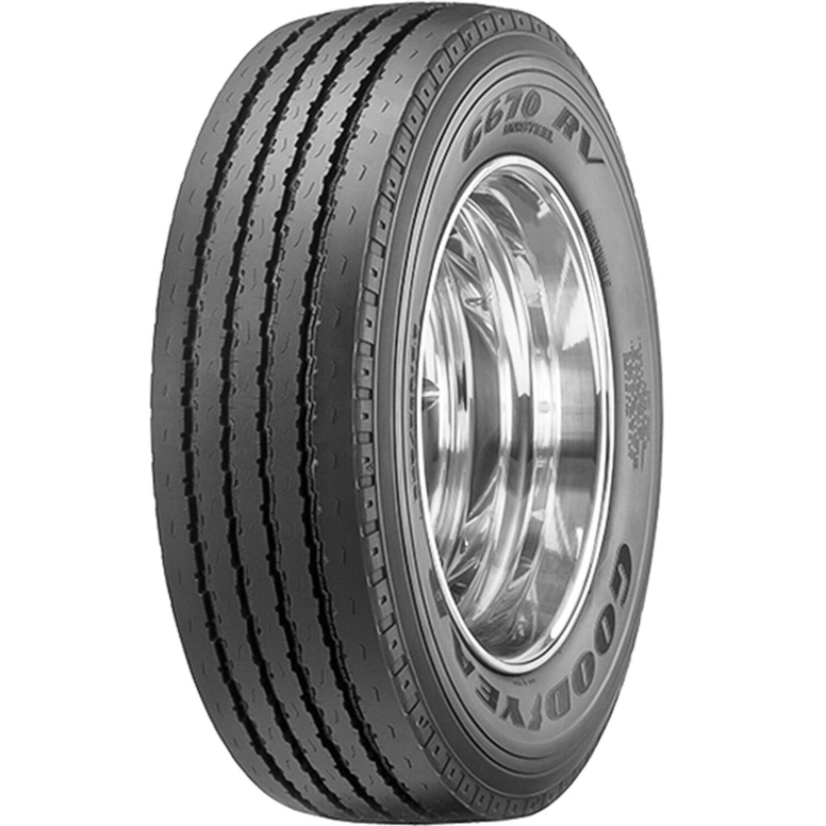 245/75R22.5 LRLRG GOODYEAR TL LRG G670 RV - All-Season Tire