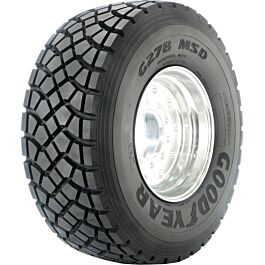 445/65R22.5 GOODYEAR TL LRL G278 MSD - Tire