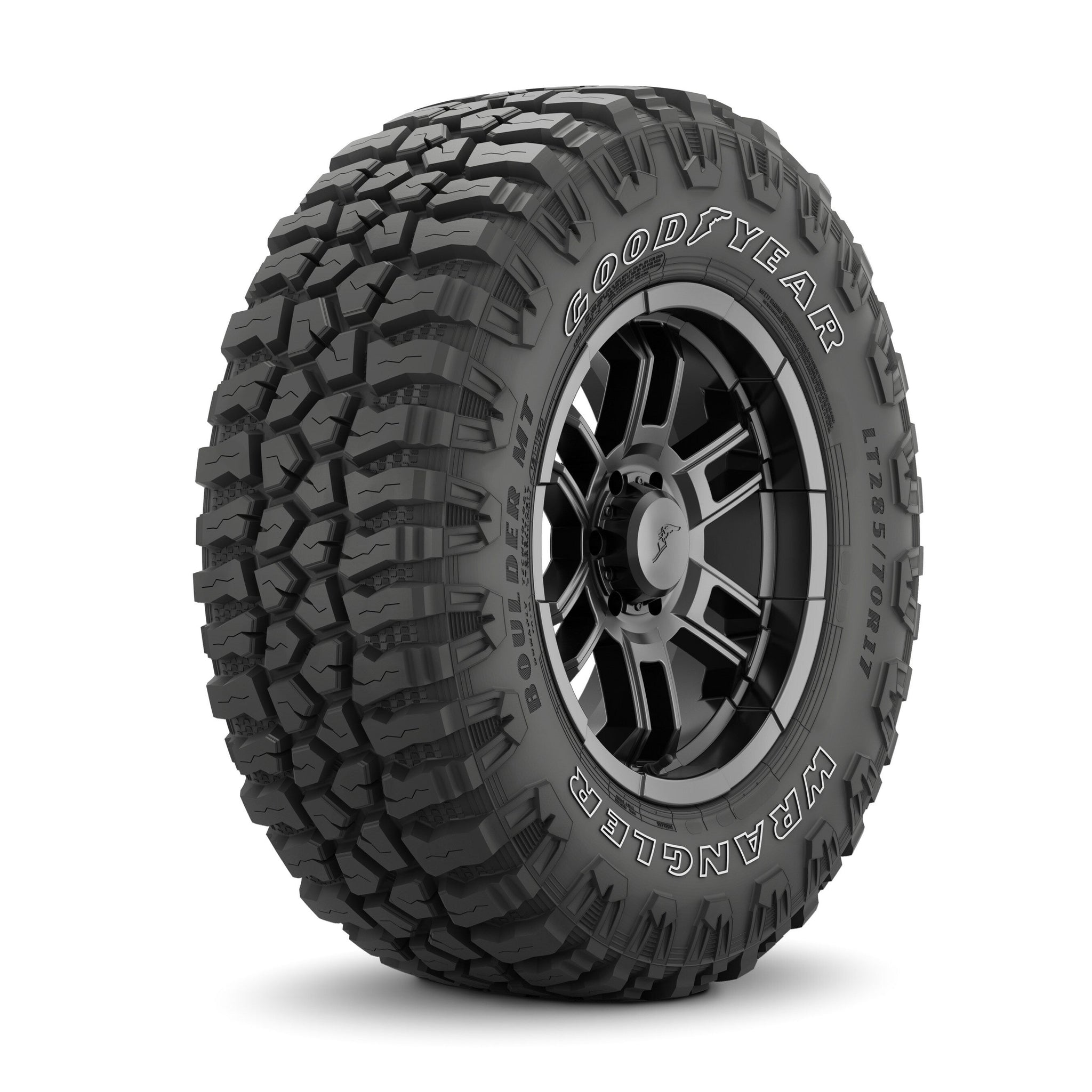 LT35X12.50R20 125Q LRF GOODYEAR WRANGLER BOULDER MT BSL - All-Season Tire