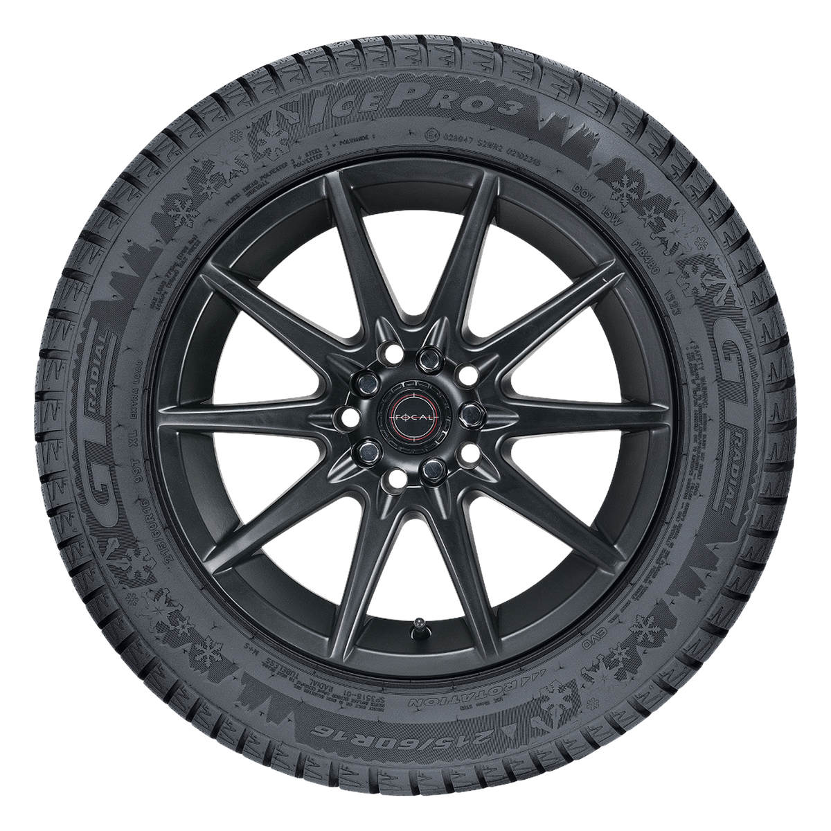 225/45R17 XL 94T LR2 GT RADIAL ICEPRO3 - Winter-Studdable Tire