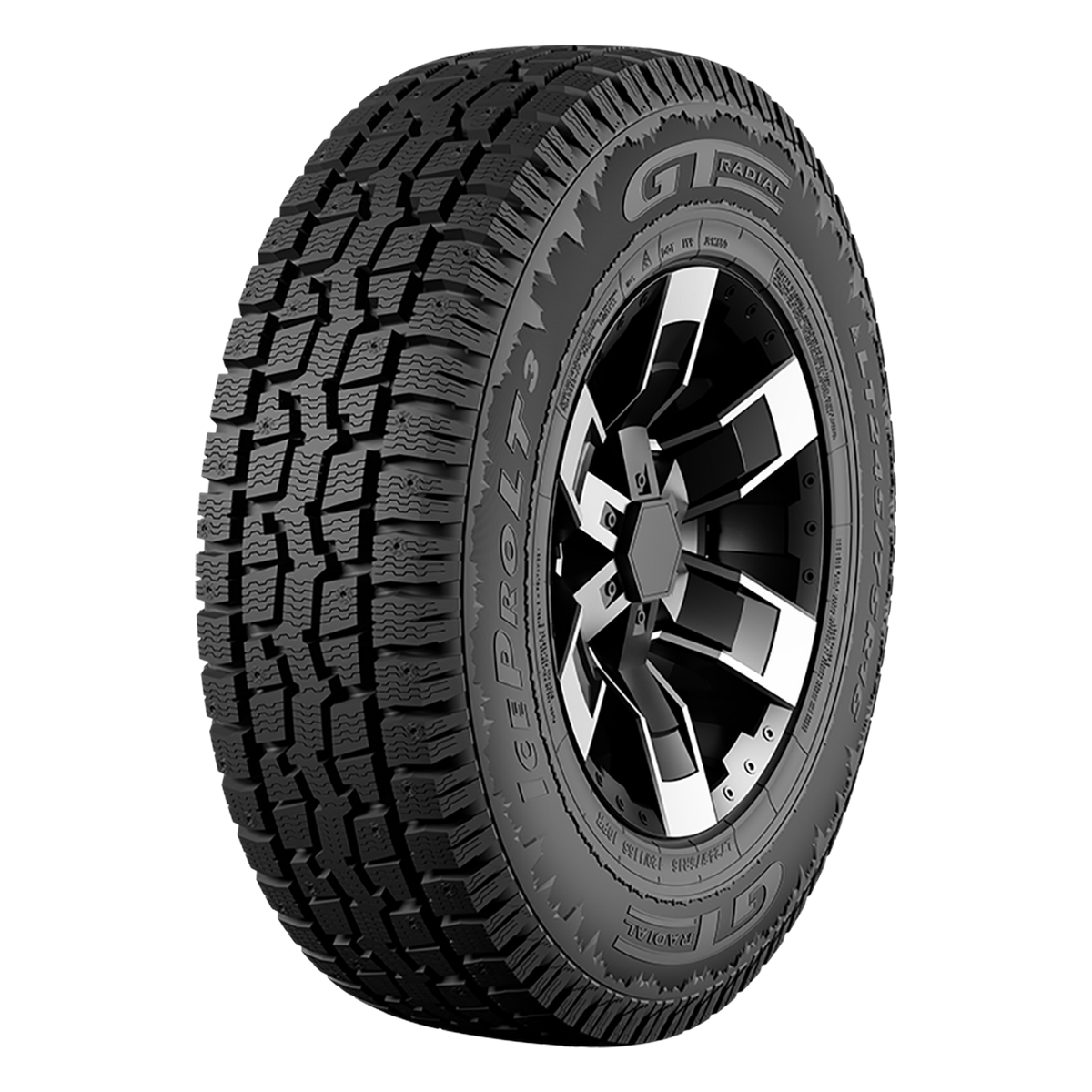 LT265/70R17 121R LRE GT RADIAL ICEPRO LT3 - Winter-Studdable Tire