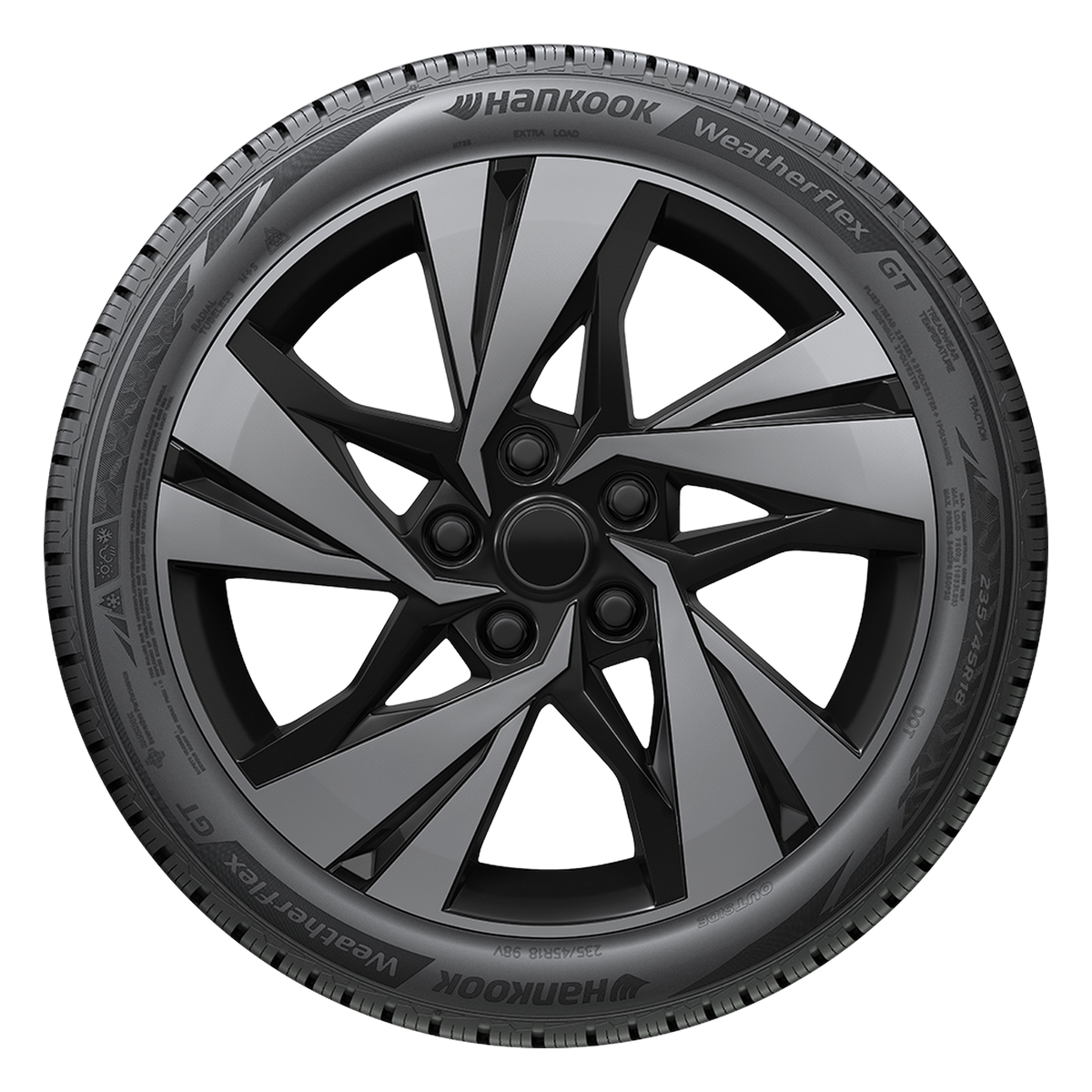 225/45R17 XL 94V LR2 HANKOOK WEATHERFLEX GT - All-Weather Tire