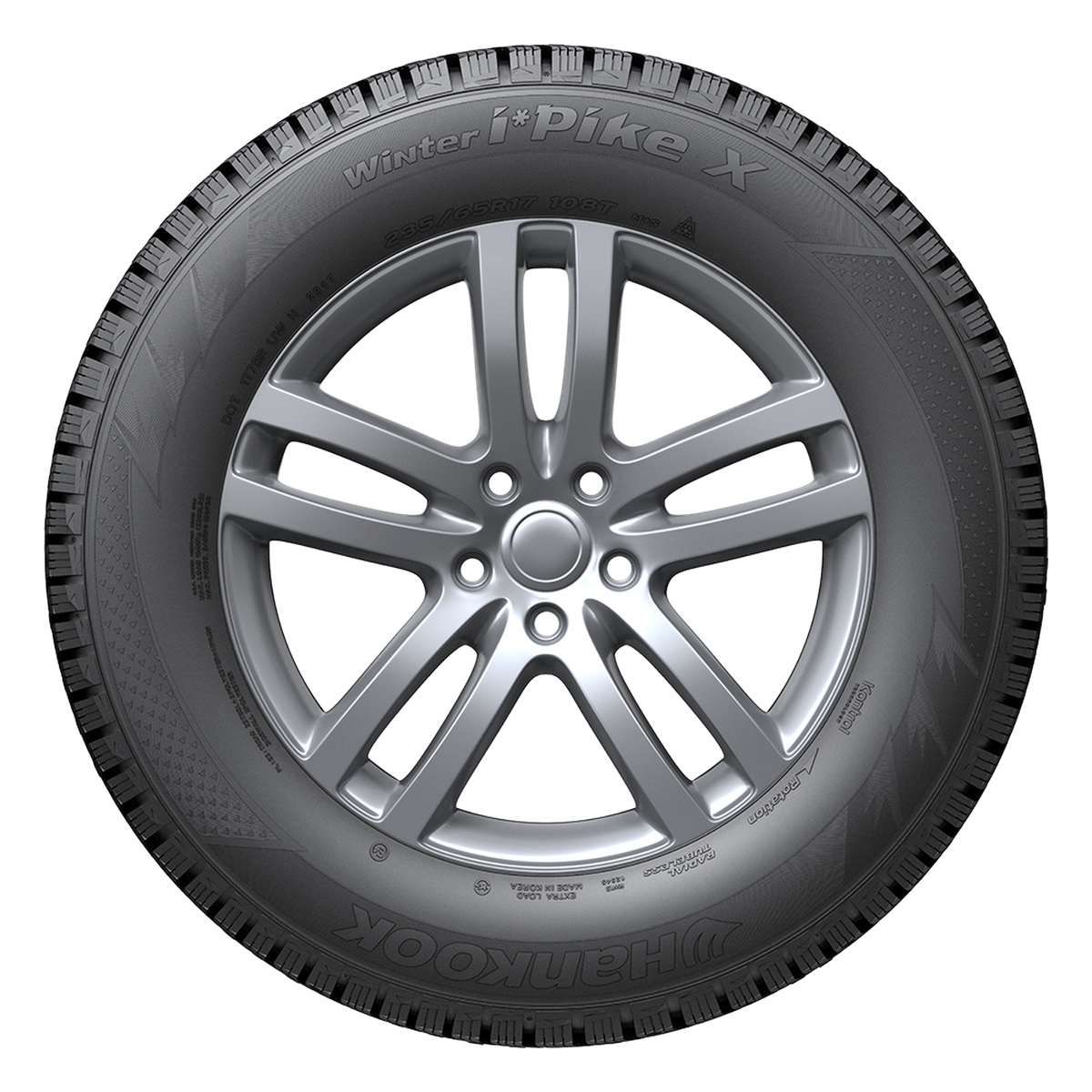 225/65R17 102T HANKOOK WINTER IPIKE X STUDDED - Winter-Studdable Tire