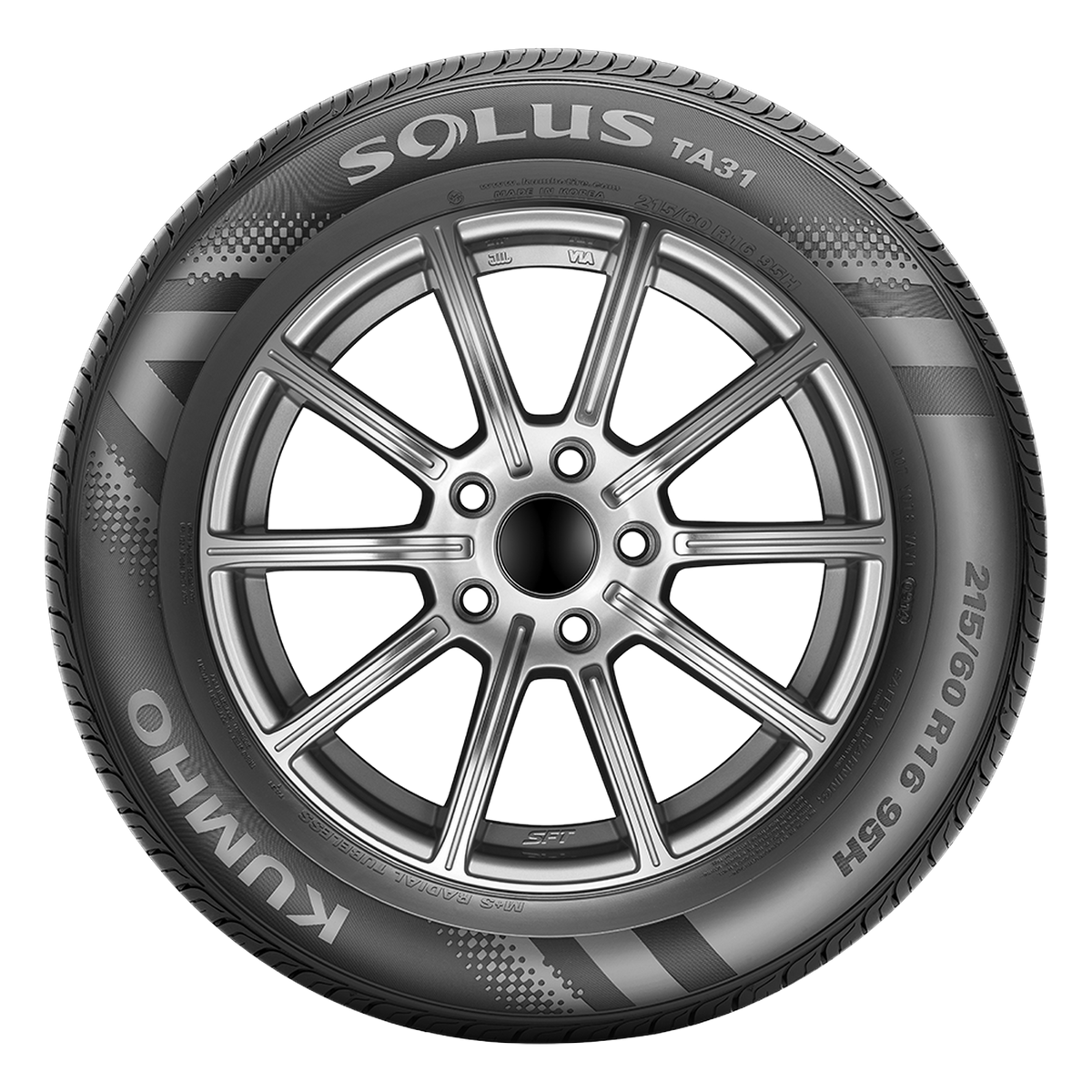 205/65R16 95H KUMHO SOLUS TA31 BLACK - All-Season Tire