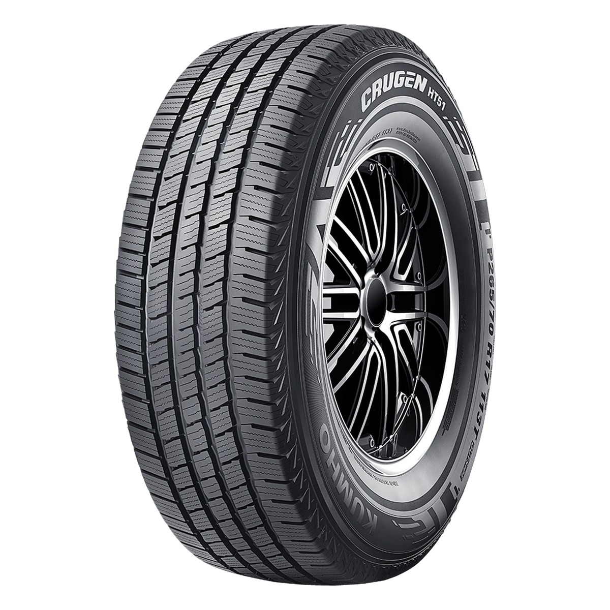 255/65R17 110T KUMHO CRUGEN HT51 BLACK - All-Season Tire