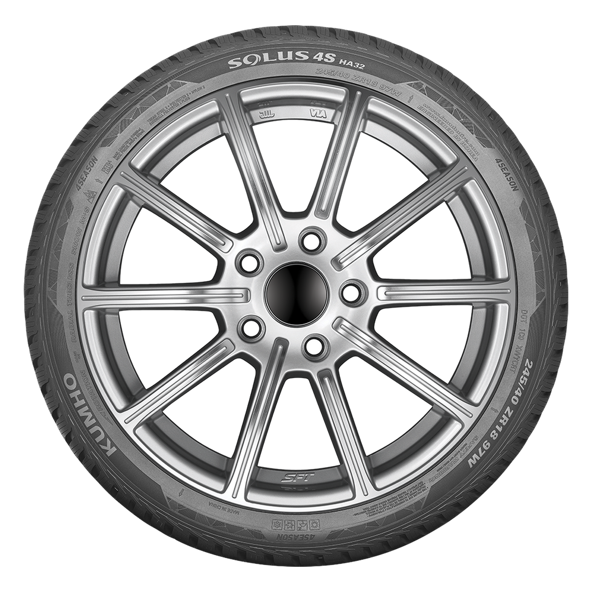 235/55R19 XL 105W LR2 KUMHO XL SOLUS 4S HA32 SUV - All-Season Tire