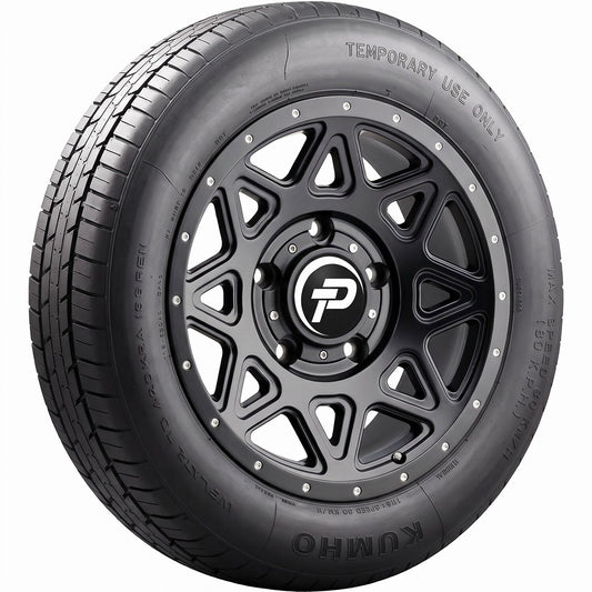 T135/70R19 105M KUMHO TEMPORARY SPARE BLACK EV - All-Season Tire
