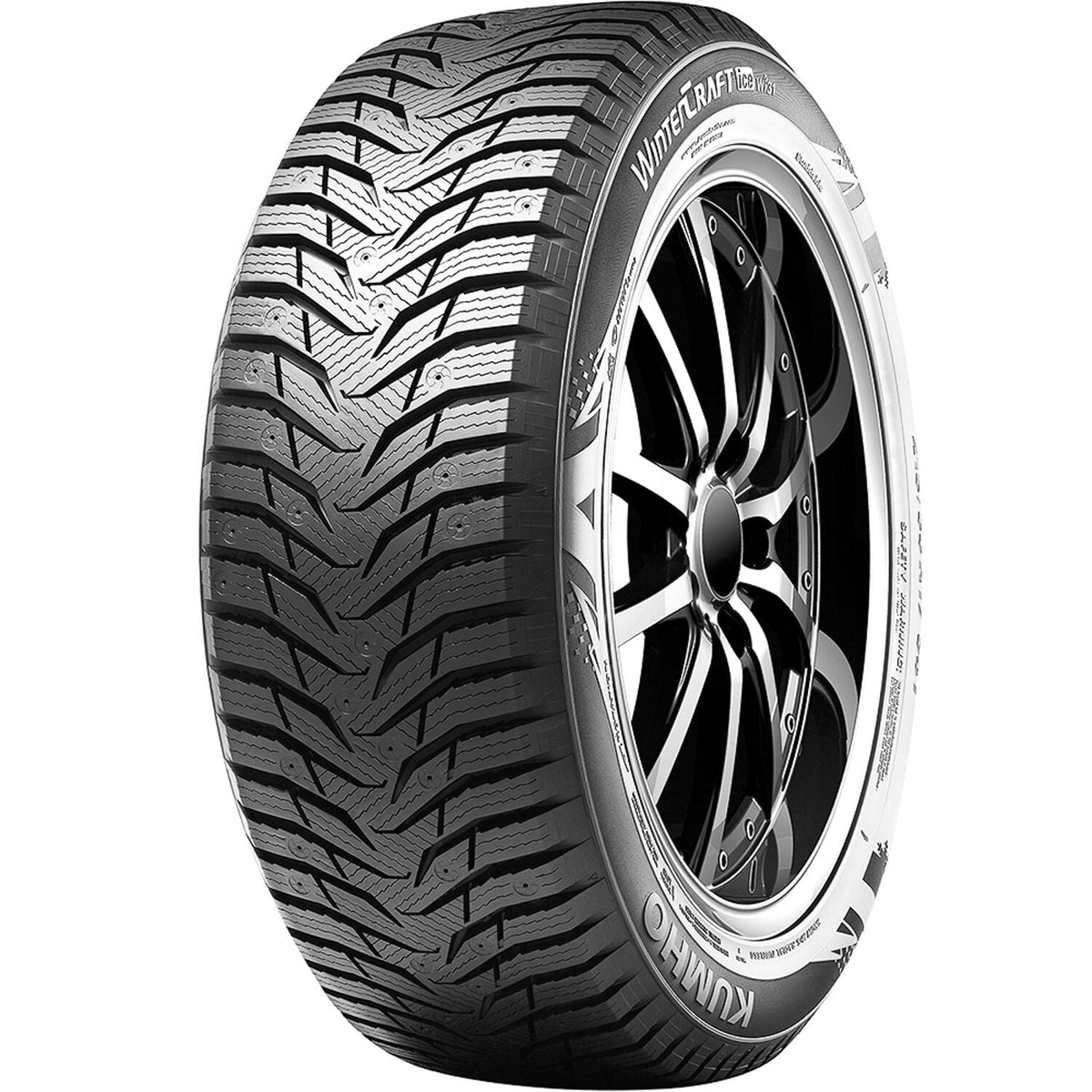 185/60R15 XL 88T LR2 KUMHO WINTERCRAFT ICE WI31 - Winter-Studdable Tire