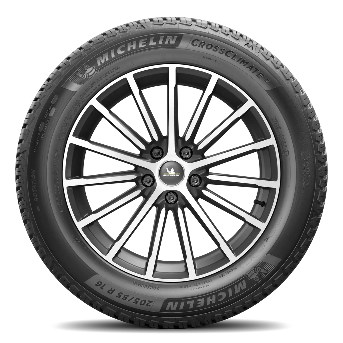 245/60R18 XL 109V LR2 MICHELIN XL CROSS CLIMATE 2 - All-Weather Tire