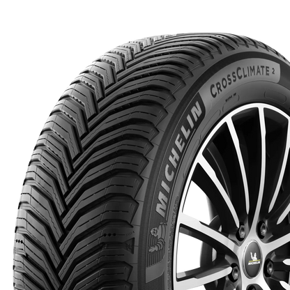 Michelin CrossClimate2 all-weather tire — sidewall close-up